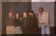 Tim Russ and others in Bonn, 1998