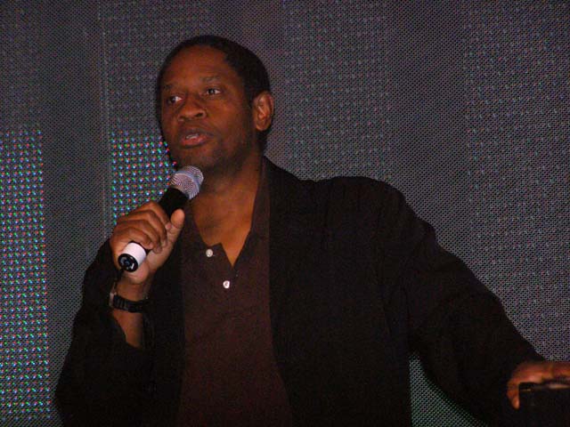 Tim Russ on stage in Seattle, Sept. 10, 2006