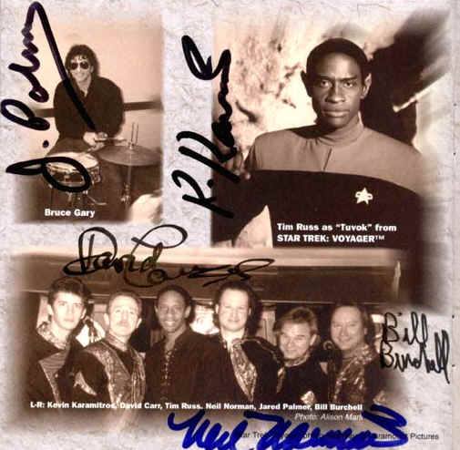 picture from the booklet of album Tim Russ